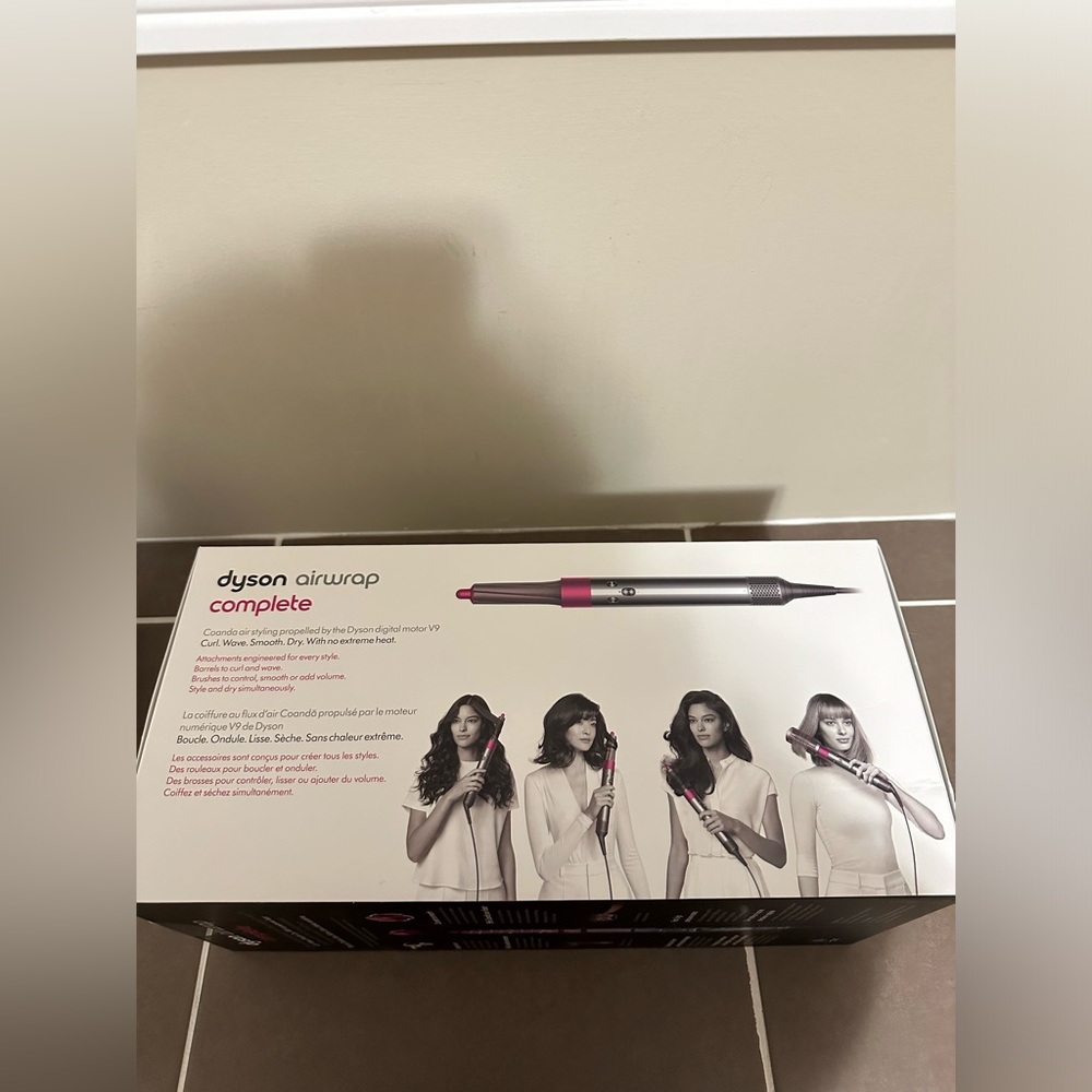 Dyson Airwrap™ styler Complete (Nickel/Fuchsia)